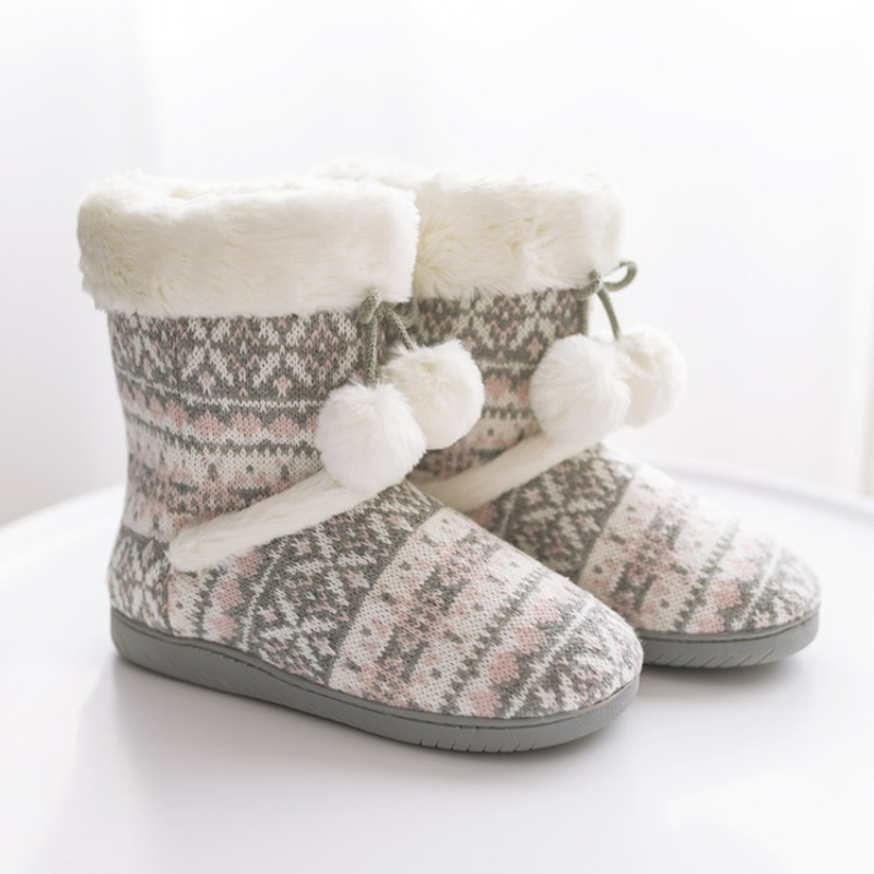 Boots - Stivali con pantofole in peluche per
